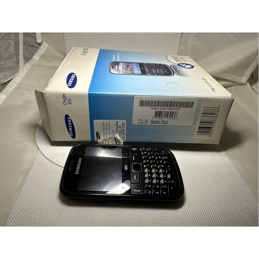Samsung Chat S3350 Black  ( Unlocked ) Mobile Phone