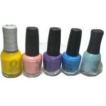 5 x OPI , Orly Nail Lacquer Polish 15ml mixed clour Ref G1