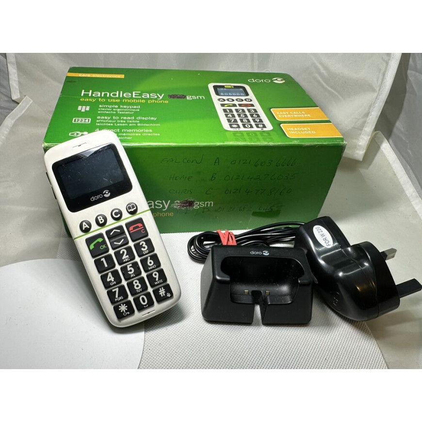 Doro PhoneEasy 338 GSM ( Unlocked ) Mobile Phone Boxed