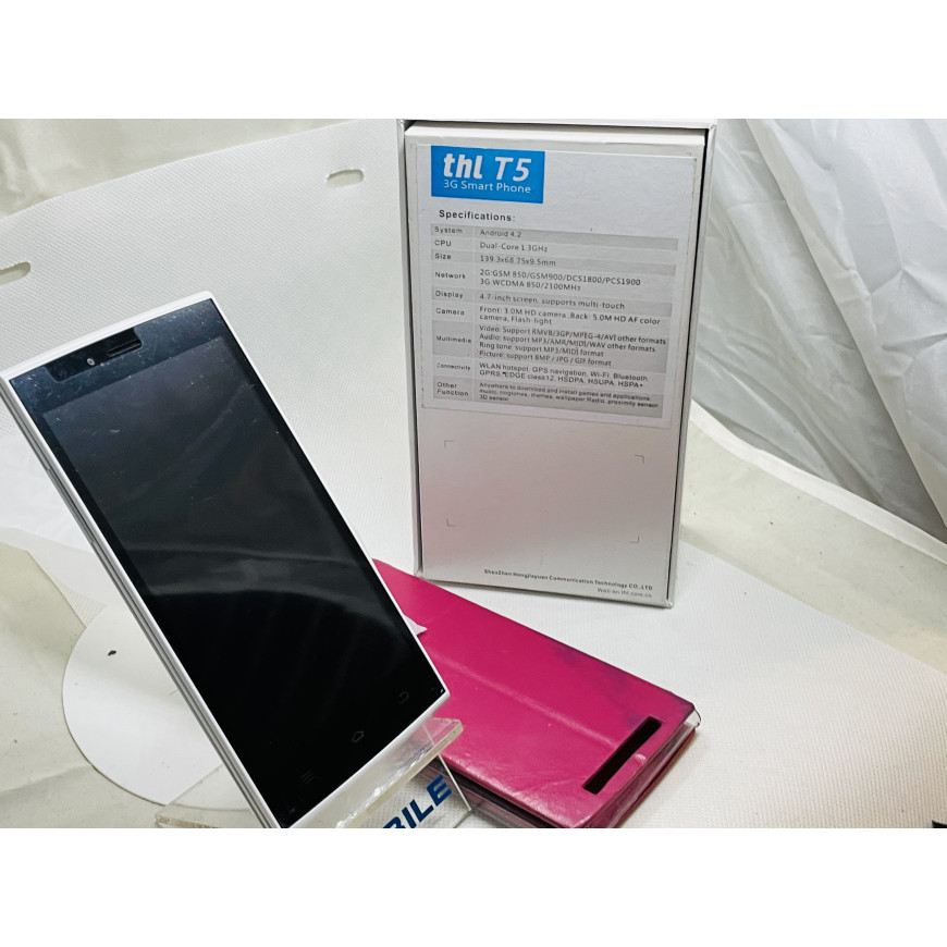 THL T5 Smartphone 4.7 ( Unlocked ) White Smartphone