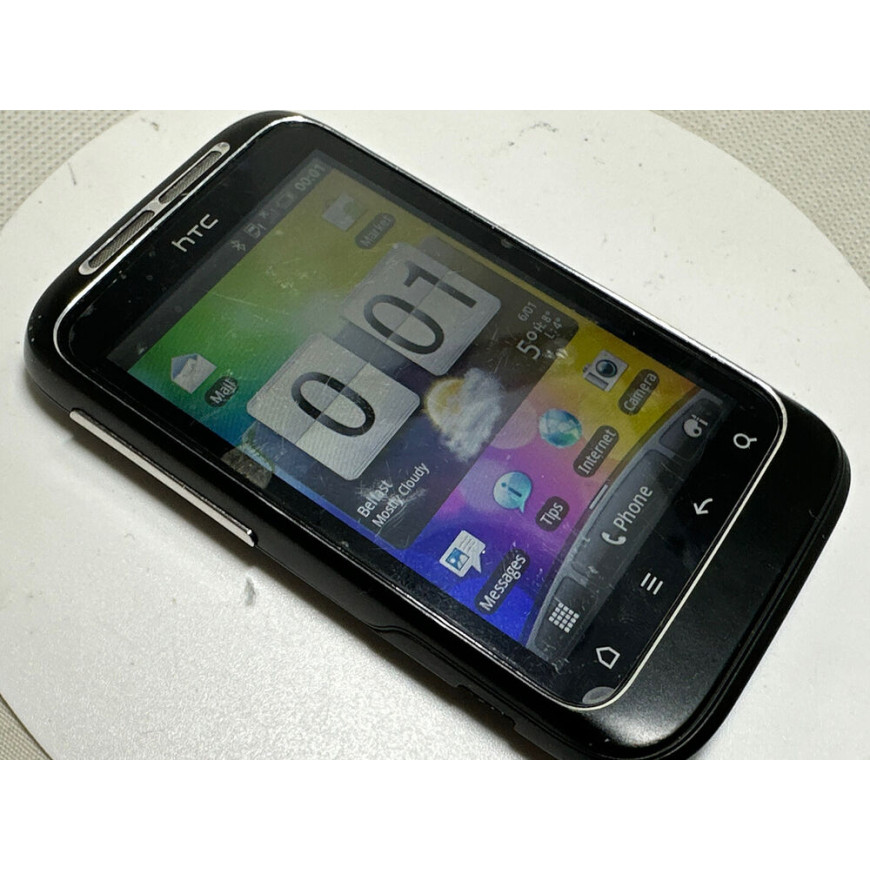 HTC Wildfire S A510E-  Black ( Unlocked) Smartphone