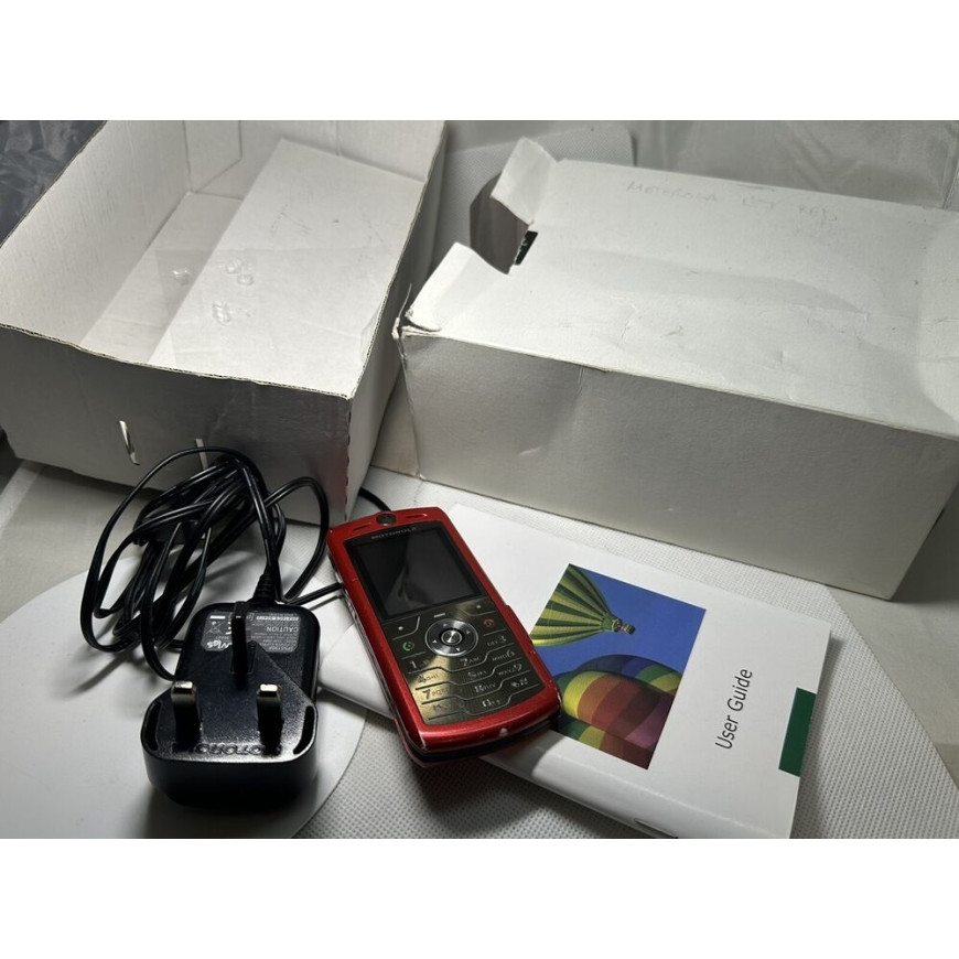 Motorola SLVR L7 - Red (Unlocked) Mobile Phone
