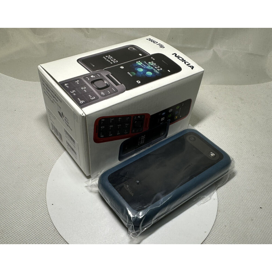 Nokia 2660 Flip 4G - Black ( Unlocked )  - Dual SIM - Mobile phone