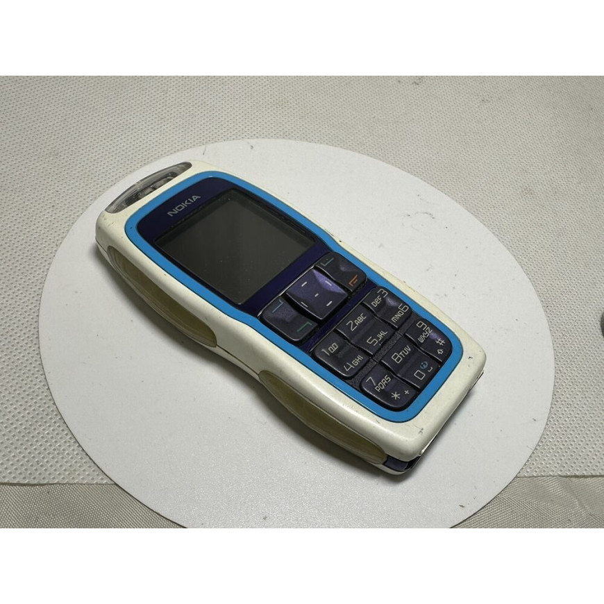 Nokia 3220 - White blue  (Unlocked) Mobile Phone