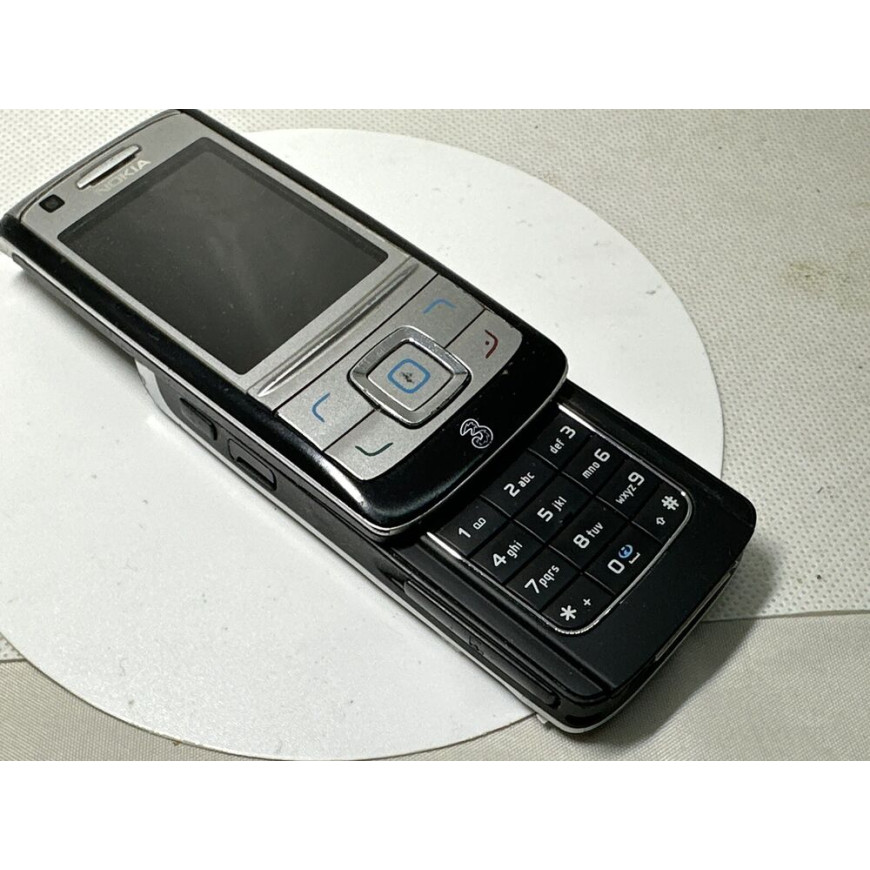 Nokia 6288 - Black silver  (Unlocked ) Mobile Phone