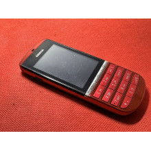 Nokia Asha 300 Red Graphite (Unlocked) Smartphone Mobile
