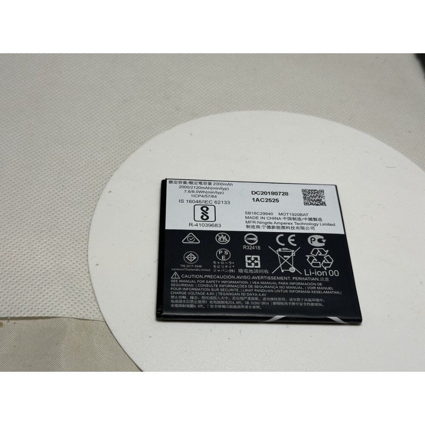 Original Battery For Motorola Moto E5 Play XT1920-15 Mobile Phone