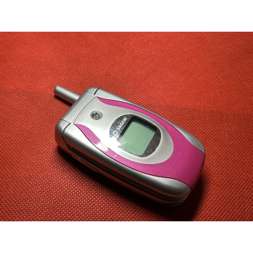 Sagem Myc4-2 Pink Silver ( Virgin ) Mobile Phone