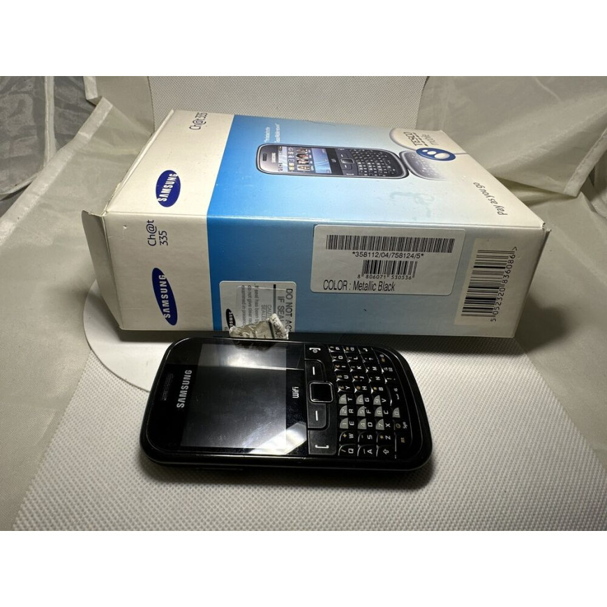 Samsung Chat S3350 Black ( Unlocked ) Mobile Phone