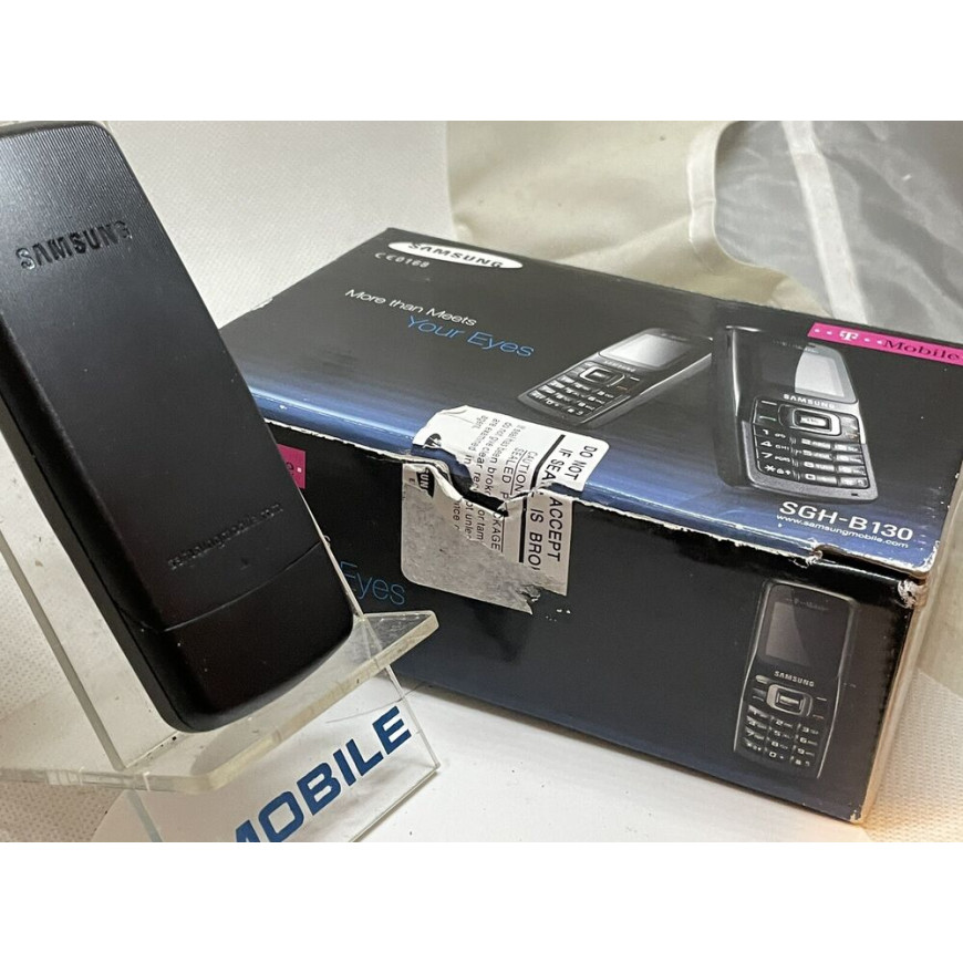 Samsung SGH B130 - Black (Unlocked) Mobile Phone Boxed