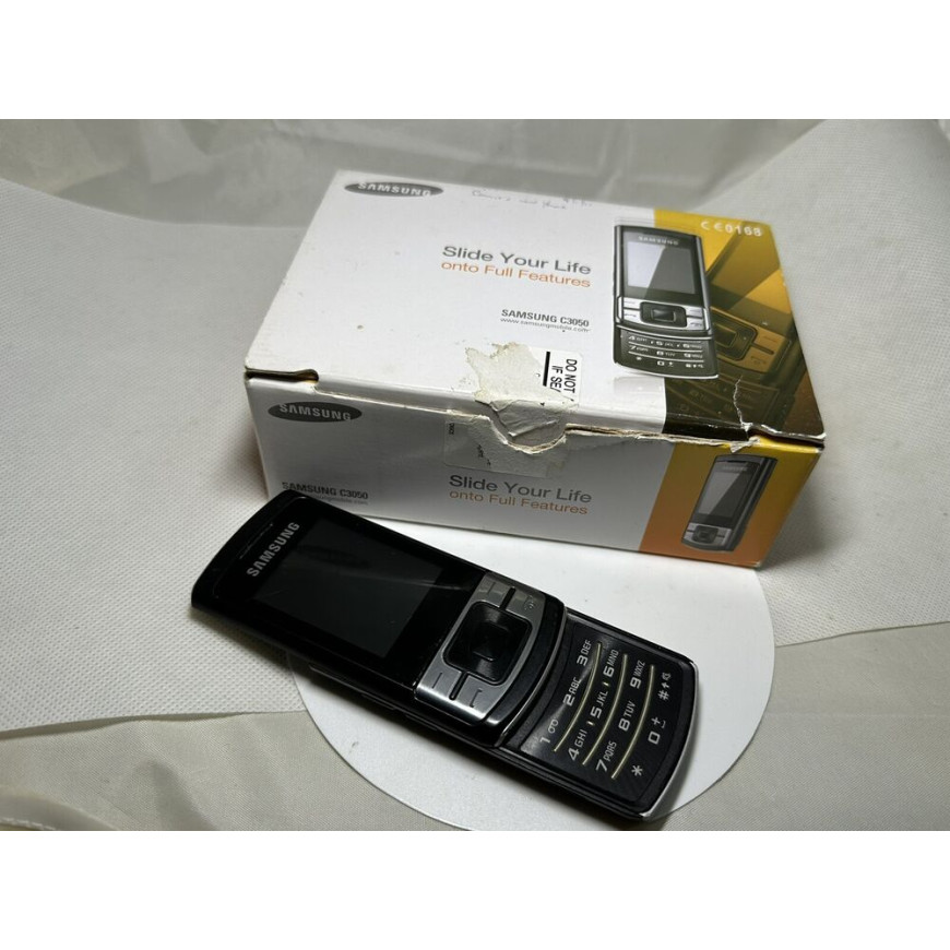 Samsung Stratus GT-C3050 - Black (Unlocked) Mobile Phone Boxed