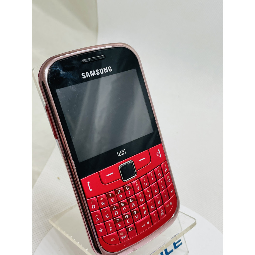 Samsung Chat 335 - S3350 Red (Unlocked) Smartphone 