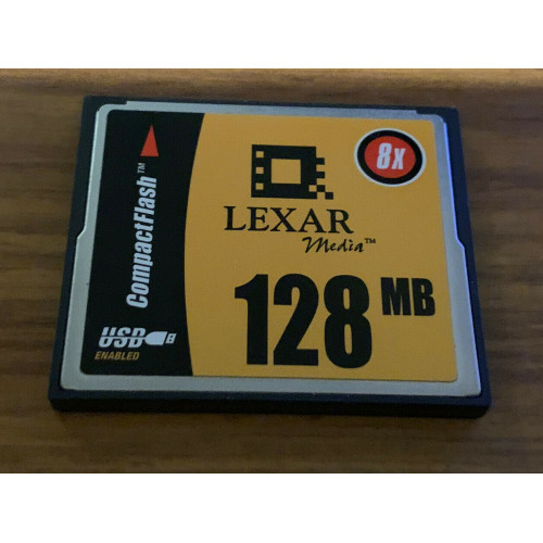 Compact Flash Memory Card BR&TD ogrinal Camera Card 128mb 