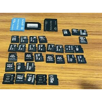 34 X Memory Card Micro And  M2 SanDisk Memory Card Original 8gb 4gb 2gb Etc