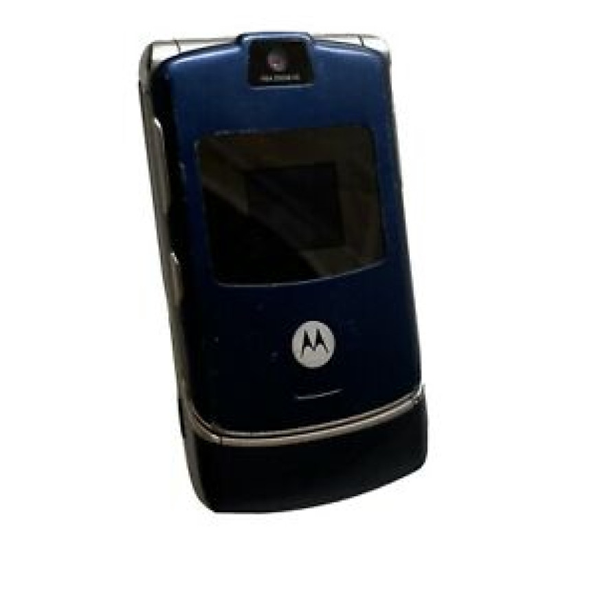 Motorola RAZR V3 - Blue (Unlocked ) Mobile Phone