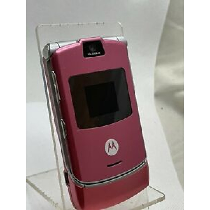 Motorola RAZR V3 - Pink (Unlocked) Mobile Phone