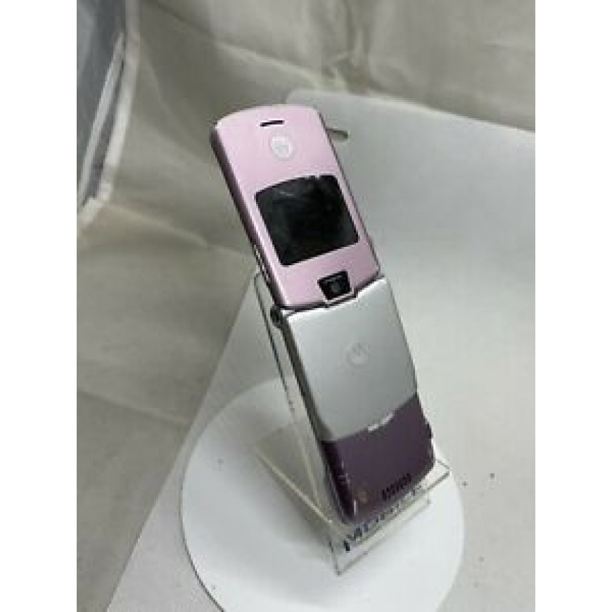 Motorola RAZR V3 - Silver Pink (Unlocked) Mobile Phone