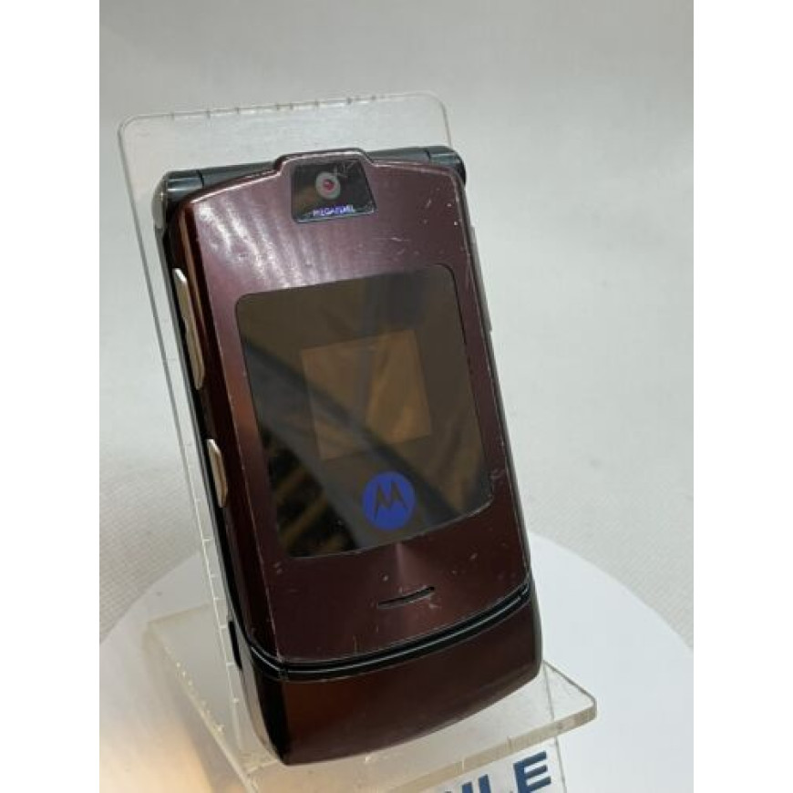 Motorola RAZR V3i - Maroon (Unlocked) Mobile Phone