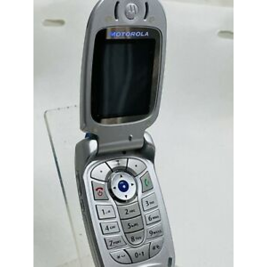 Motorola V525 Silver Grey (Unlocked) Mobile Phone .