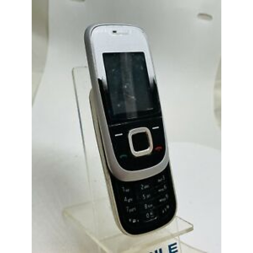 Nokia 2680 Slide - Light Silver (Unlocked) Mobile Phone