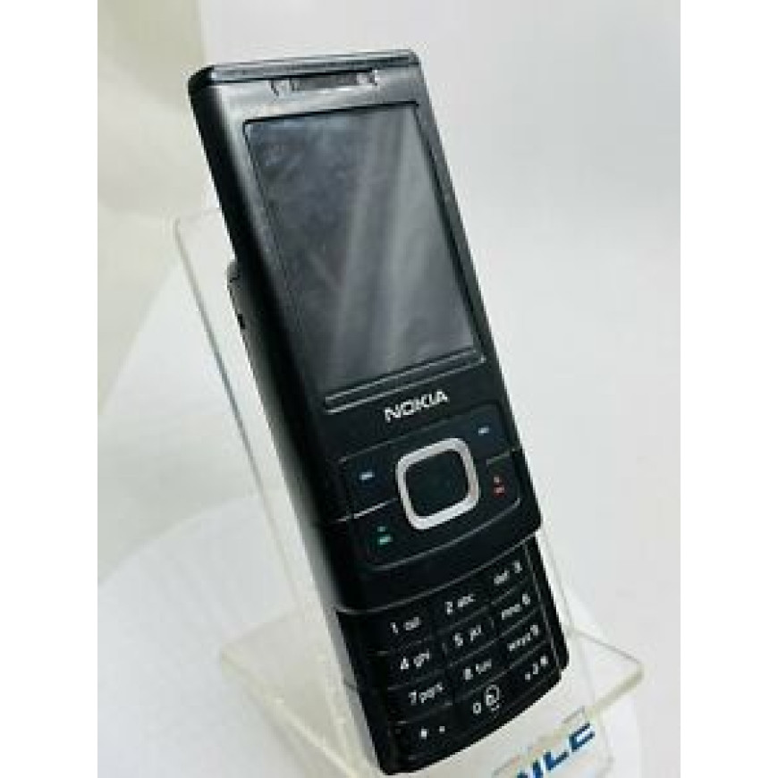 Nokia 6500 Slider  - Black (Unlocked) Mobile Phone