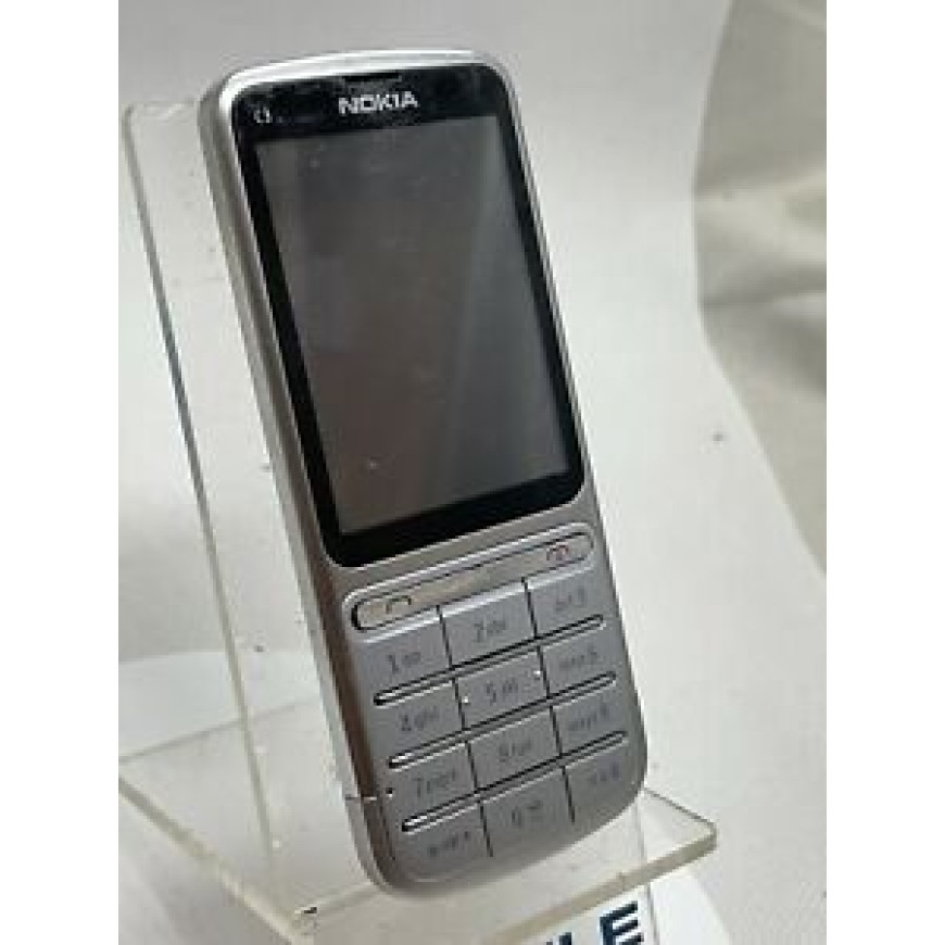 Nokia C3-01 Silver - ( Unlocked ) Mobile Phone