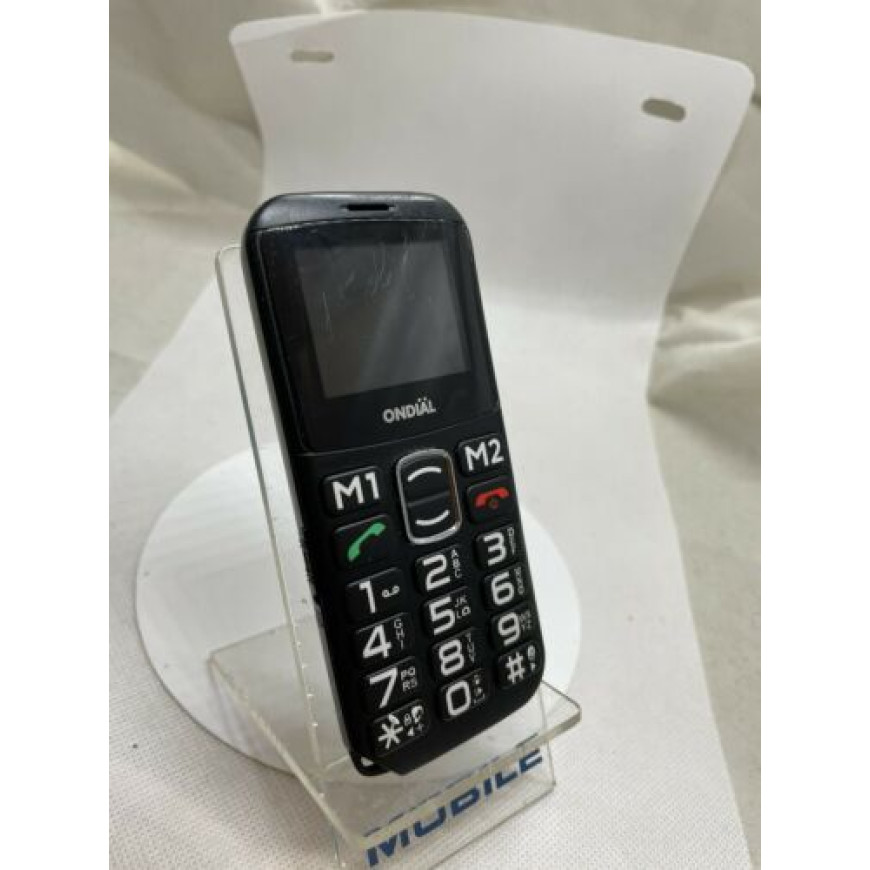 ONDIAL F881 - Black - (Unlocked ) SOS Big Button Mobile Phone