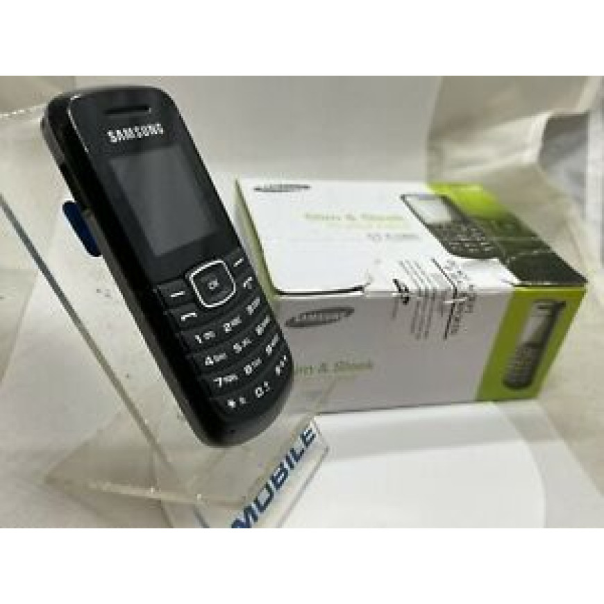 Samsung GT-E1080I Black (Unlocked) Mobile Phone Boxed