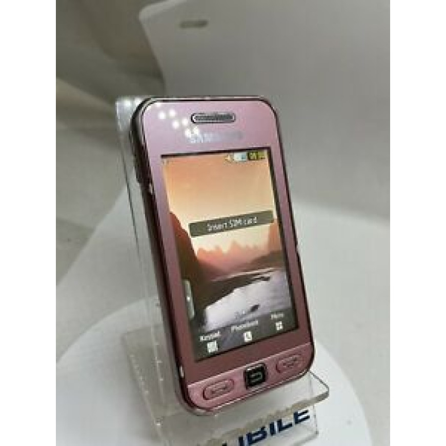 Samsung GT S5233w - Pink WiFi  (Unlocked) Mobile Phone