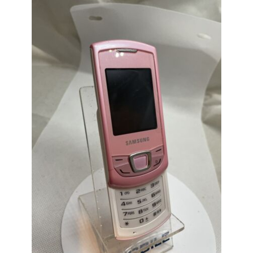 Samsung Monte Slide GT-E2550 - Pink (Unlocked) Mobile Phone