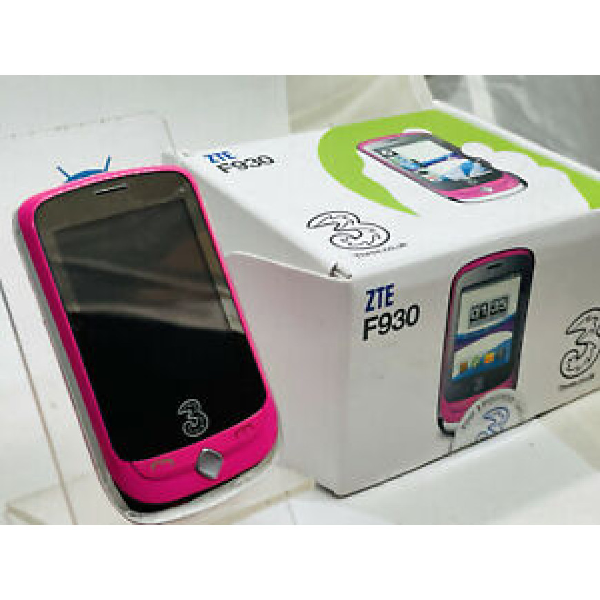 ZTE F930 - Pink (Unlocked ) Mobile Phone incomplete